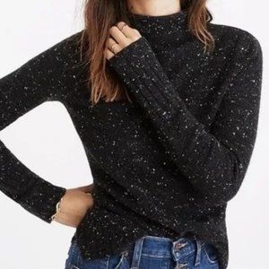 Madewell Black Speckled Sweater